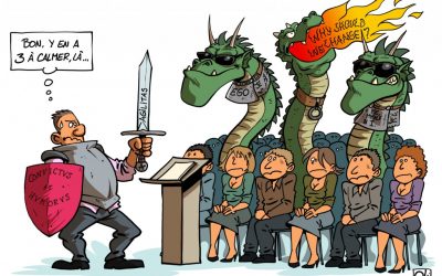 Le chevalier Henri Ouille contre la tête Ego